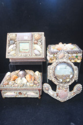 THREE VICTORIAN SAILORS SHELL