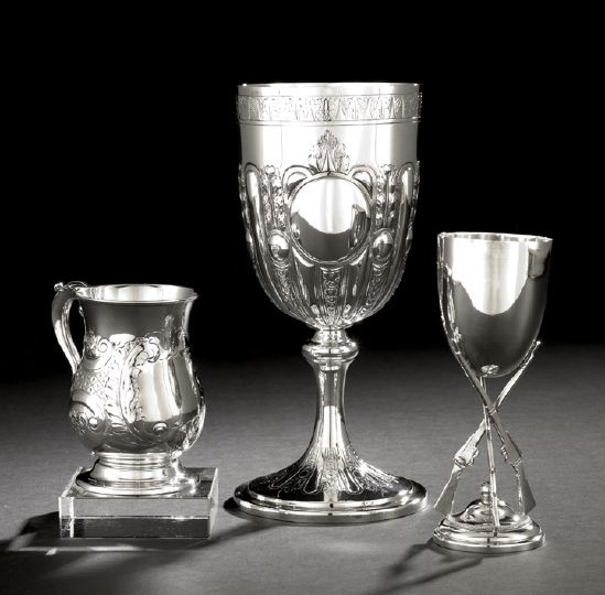 Three Victorian Silverplate