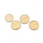 THREE VICTORIAN SOVEREIGNS AND