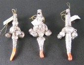 Three Victorian sterling silve
