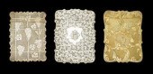 Three Victorian sterling silve