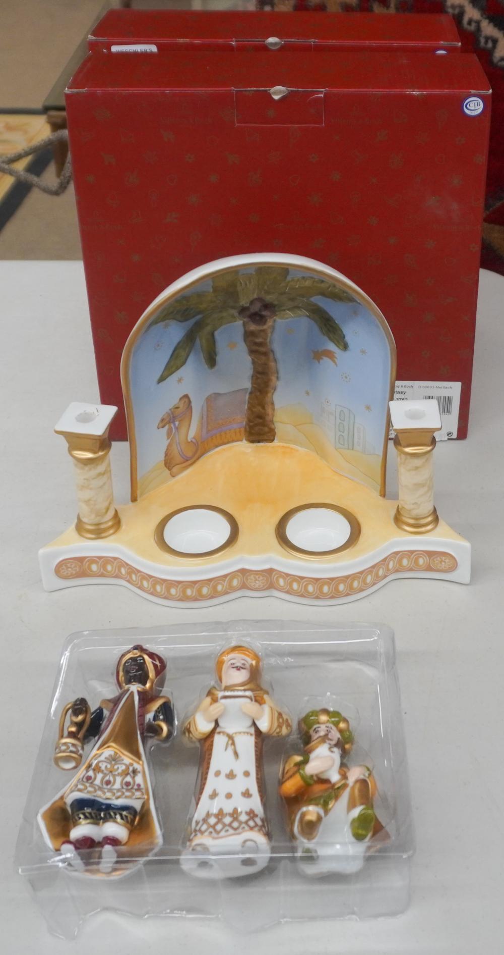THREE VILLEROY & BOCH PORCELAIN