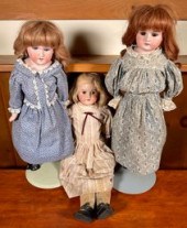 Three vintage Armand Marseille