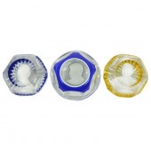 THREE VINTAGE BACCARAT CRYSTAL