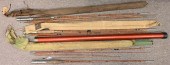 THREE VINTAGE BAMBOO FLY RODST