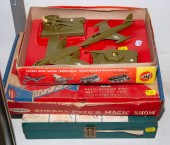 THREE VINTAGE BOXED TOYS Inclu