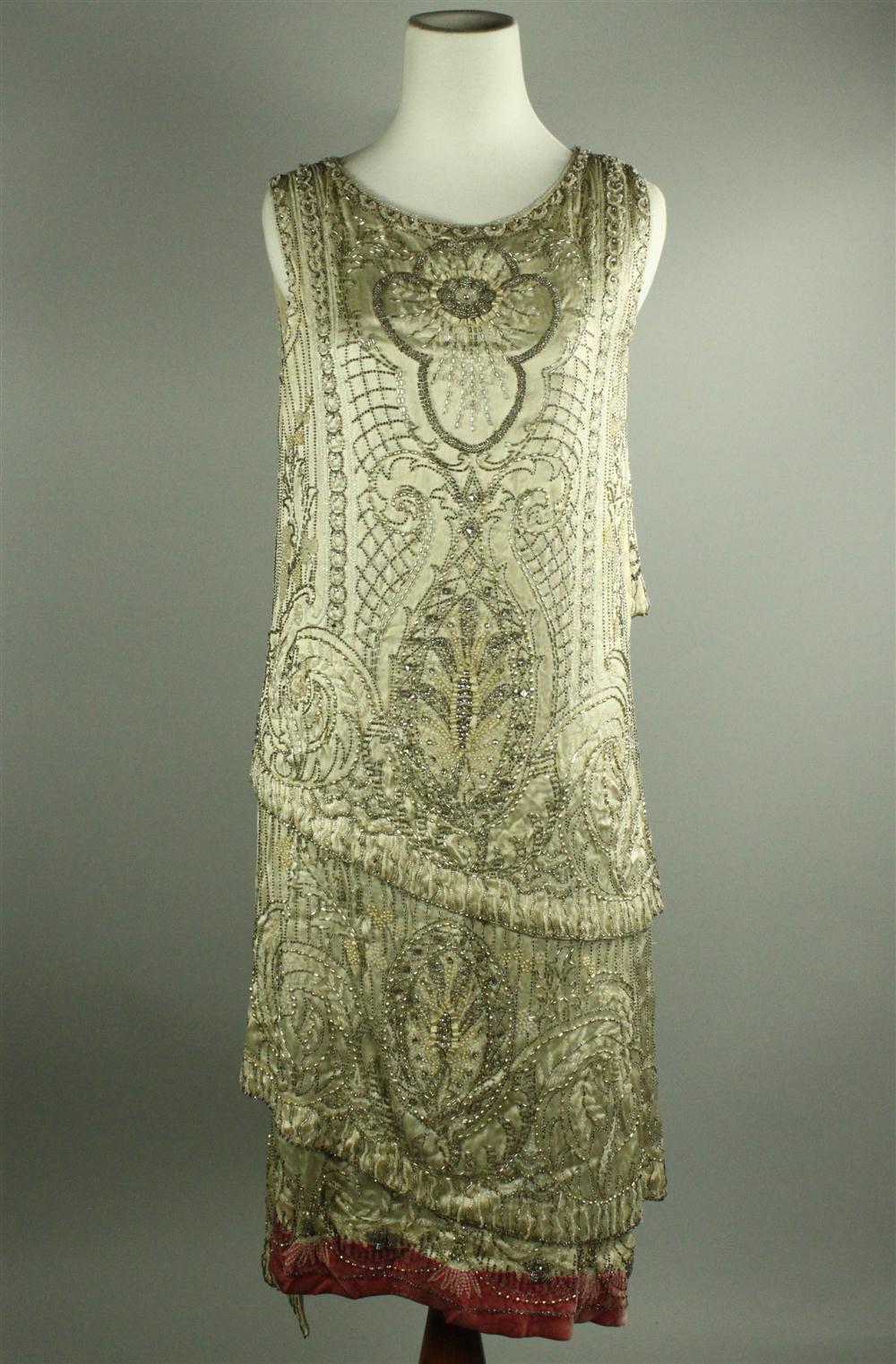 THREE VINTAGE DECO DRESSES