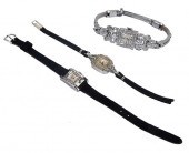 THREE VINTAGE DIAMOND LADIES'