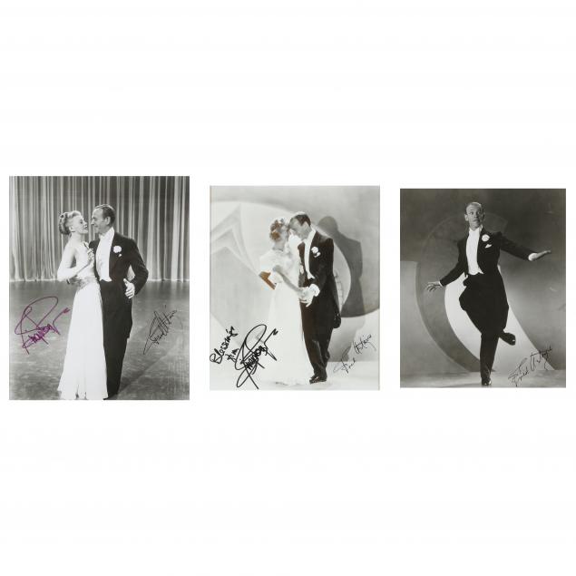 THREE VINTAGE FRED ASTAIRE AND