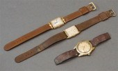 THREE VINTAGE GENTLEMAN'S GOLD