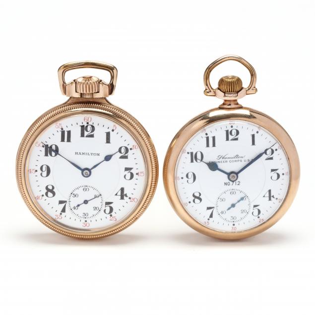 THREE VINTAGE GOLD FILLED OPEN FACE