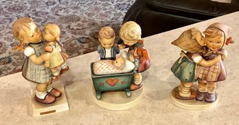Three vintage Hummels, Blessed