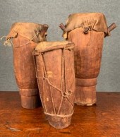 Three vintage indigenous carve