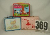 Three vintage lunch boxes, The
