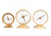 THREE VINTAGE MYSTERY CLOCKSTh