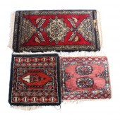 THREE VINTAGE PAKISAN BOKARA A