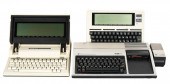 THREE VINTAGE PORTABLE COMPUTE