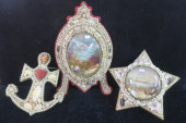 THREE VINTAGE SAILORS' VALENTI