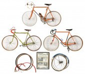 THREE VINTAGE TOURING BIKESthe