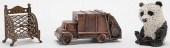 THREE VINTAGE TOY BANKSThree V