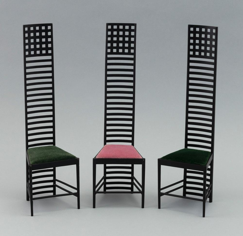 THREE VITRA DESIGN MUSEUM CHARLES