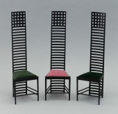 THREE VITRA DESIGN MUSEUM CHAR