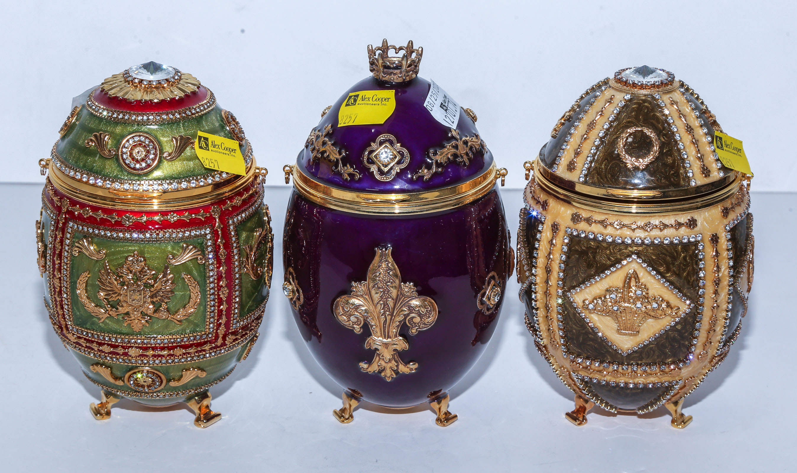 THREE VIVIAN ALEXANDER FABERGE