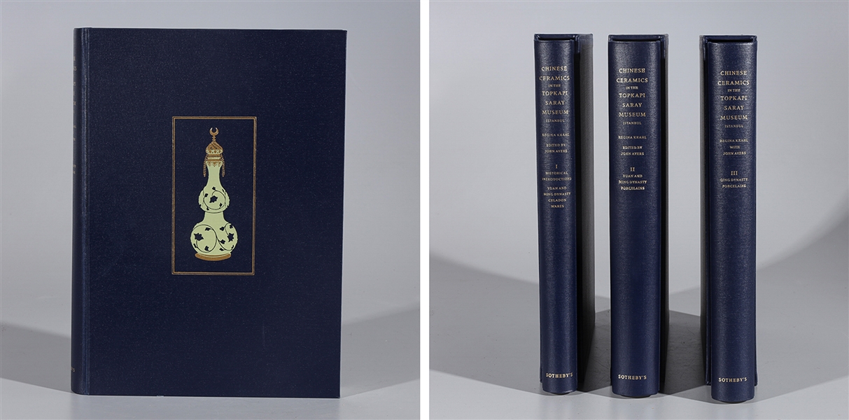 Three volume set of Chinese