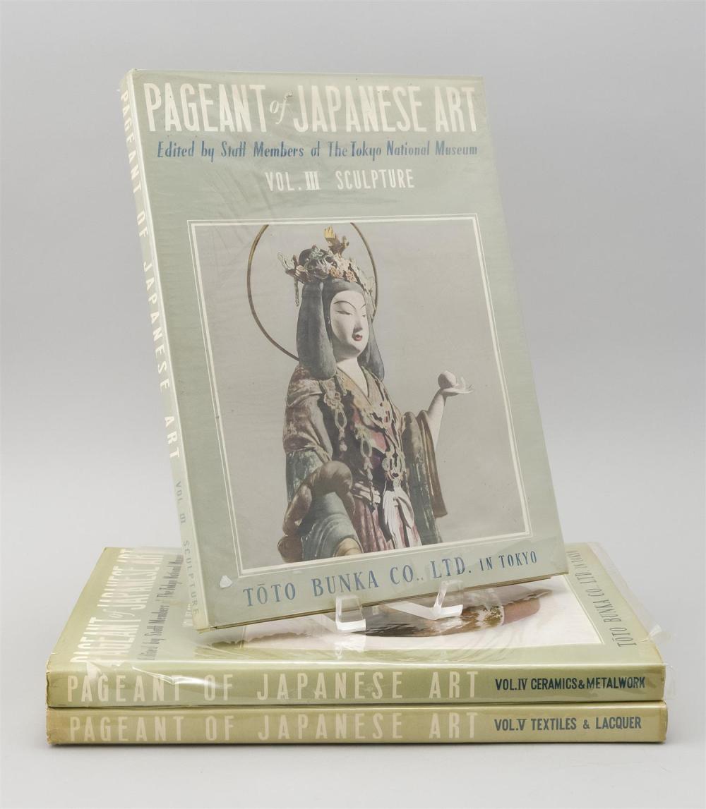 THREE VOLUMES OF PAGEANT OF