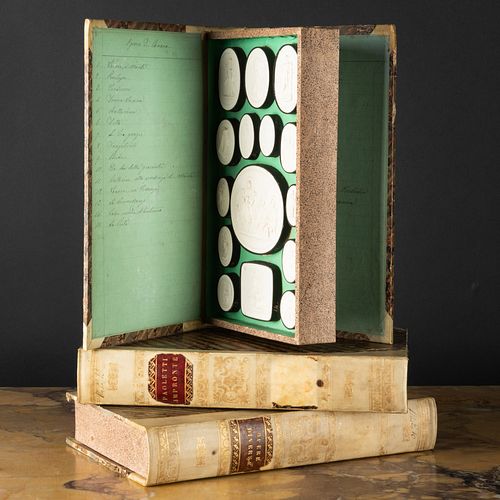 THREE VOLUMES OF PAOLETTI'S PLASTER