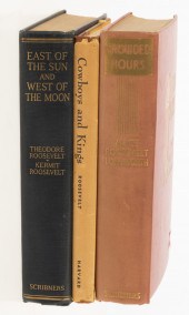THREE VOLUMES OF ROOSEVELT WOR
