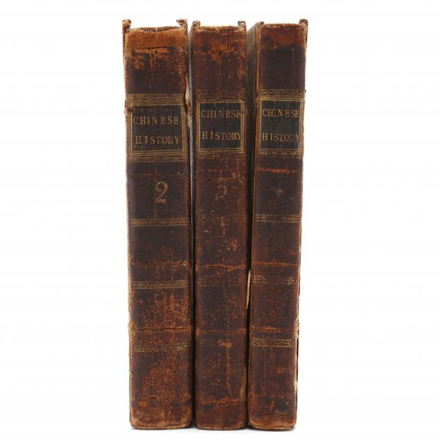THREE VOLUMES ON CHINESE HISTORY