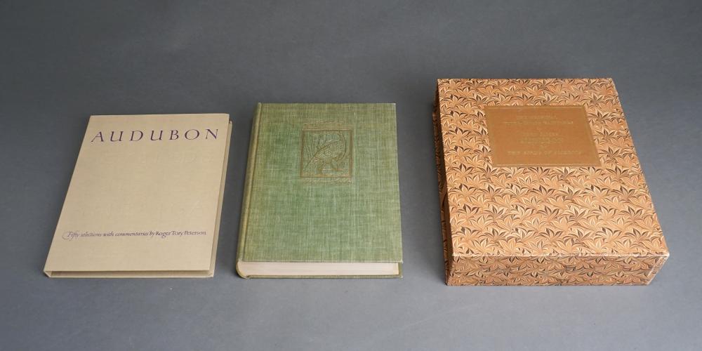 THREE VOLUMES ON JJ. AUDUBON AND