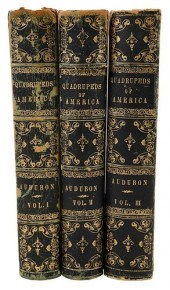 THREE VOLUMES, QUADRUPEDS OF N