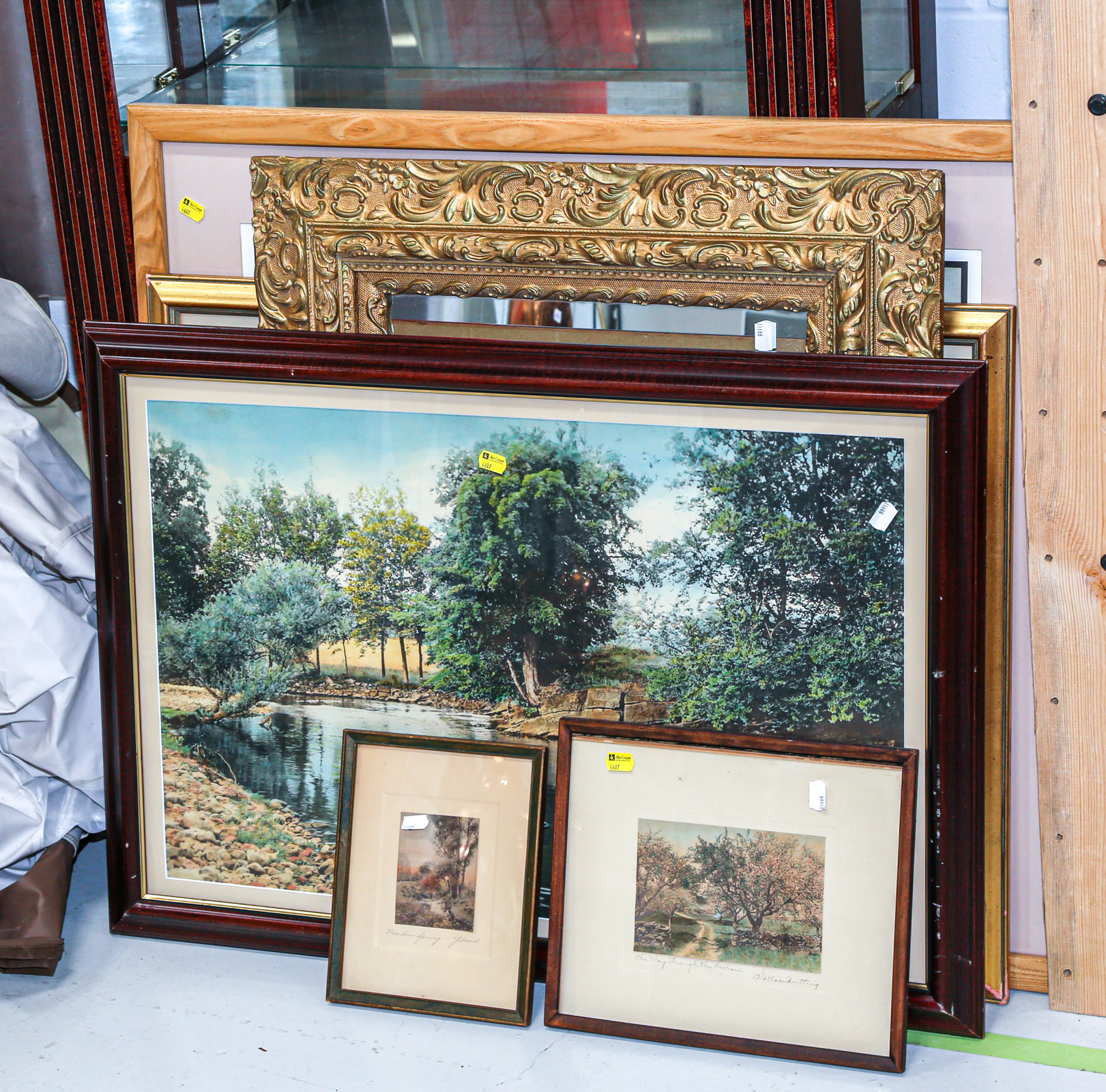 THREE WALLACE NUTTING PRINTS &
