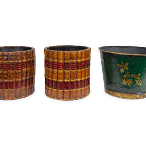 Three Waste Cans 20TH CENTURY a