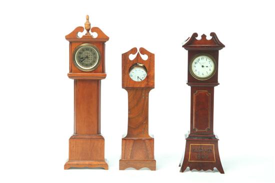 THREE WATCH HUTCHES.  American 