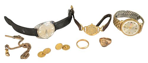 THREE WATCHES, TO INCLUDE TWO