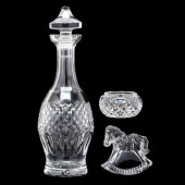 THREE WATERFORD CRYSTAL ACCESS