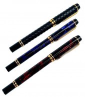 THREE WATERMAN IDEAL FOUNTAIN