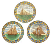 THREE WEDGWOOD 1885 AMERICA'S
