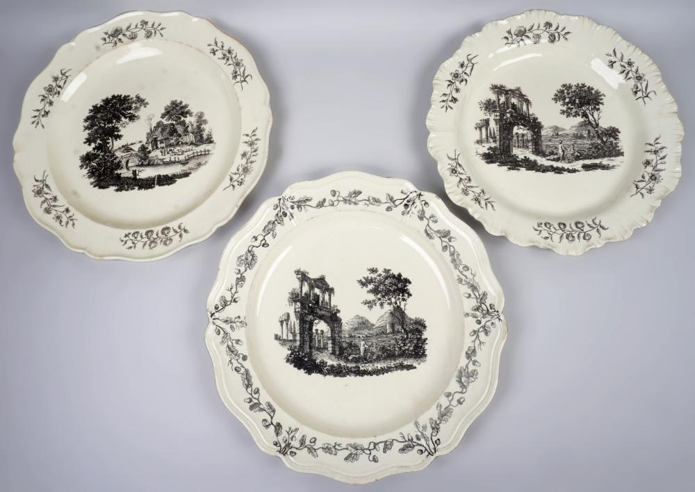 THREE WEDGWOOD CREAMWARE