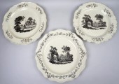 THREE WEDGWOOD CREAMWARE TRANS