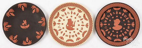 THREE WEDGWOOD EGYPTIAN THEME