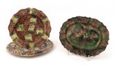 THREE WHIELDON CERAMIC PLATES