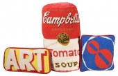THREE WHIMSICAL POP ART NEEDLE