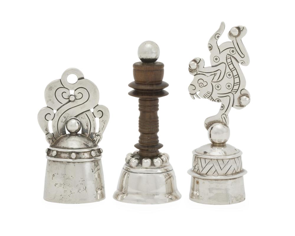 THREE WILLIAM SPRATLING SILVER