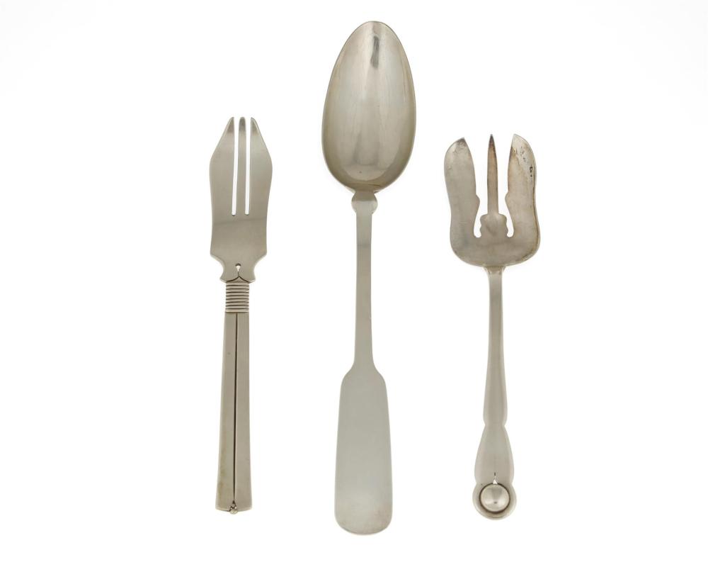 THREE WILLIAM SPRATLING STERLING