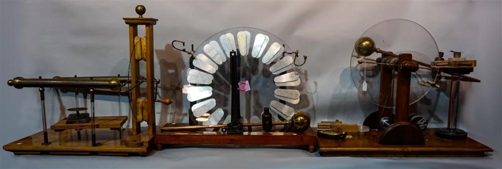THREE WIMSHURST ELECTROSTATIC