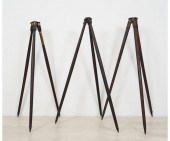 Three wood and brass transit t